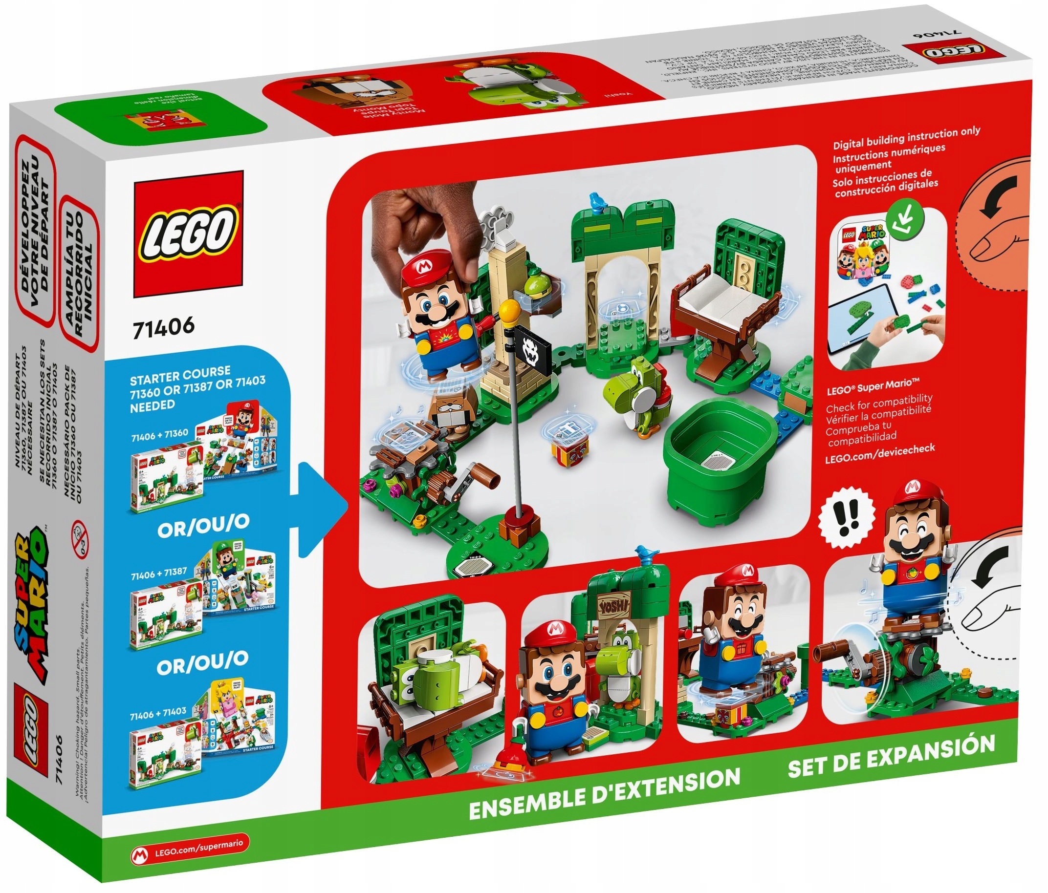 LEGO Super Mario Dom prezentów Yoshiego 71406 EAN (GTIN) 5702017155265
