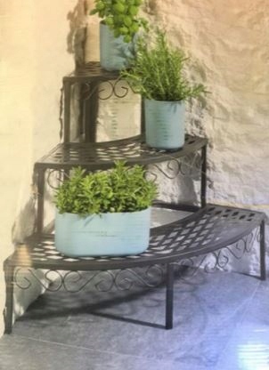 Living&Garden Schody kwiatowe narożne 60x60x60