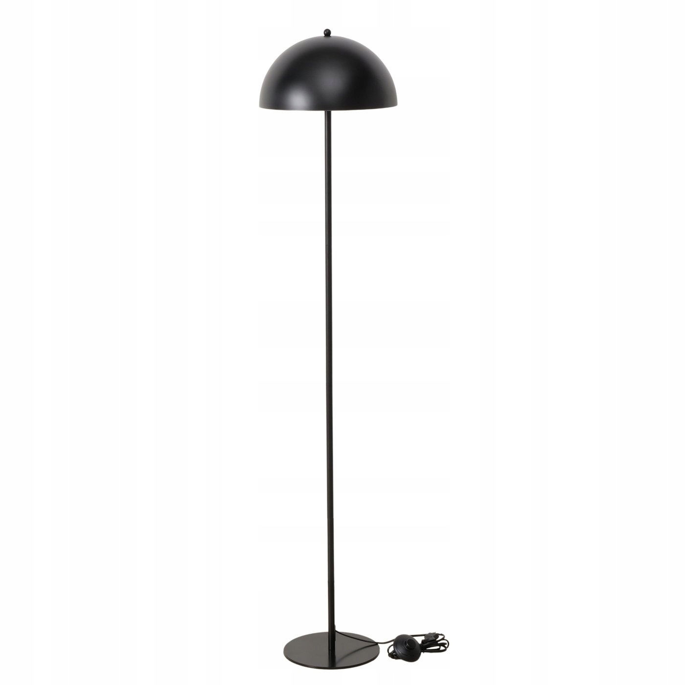 Stojanová Lampa Čierna Kovová 30 X 140 CM Energeticky Úsporná, Minimalistická