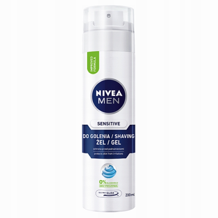 

Żel Do Golenia Nivea 200ml Men Łagodzący Sensit