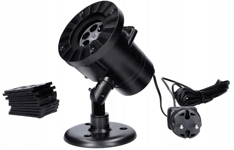 Projektor LED Zewnętrzny Halloween 12 Animacji Święta Jesień