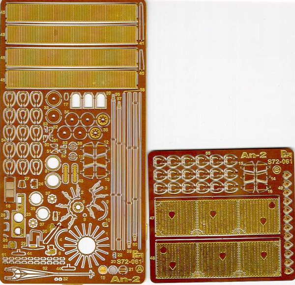 Part S72-061 1/72 Antonov An-2 vol.2 (Italeri/Bilek)