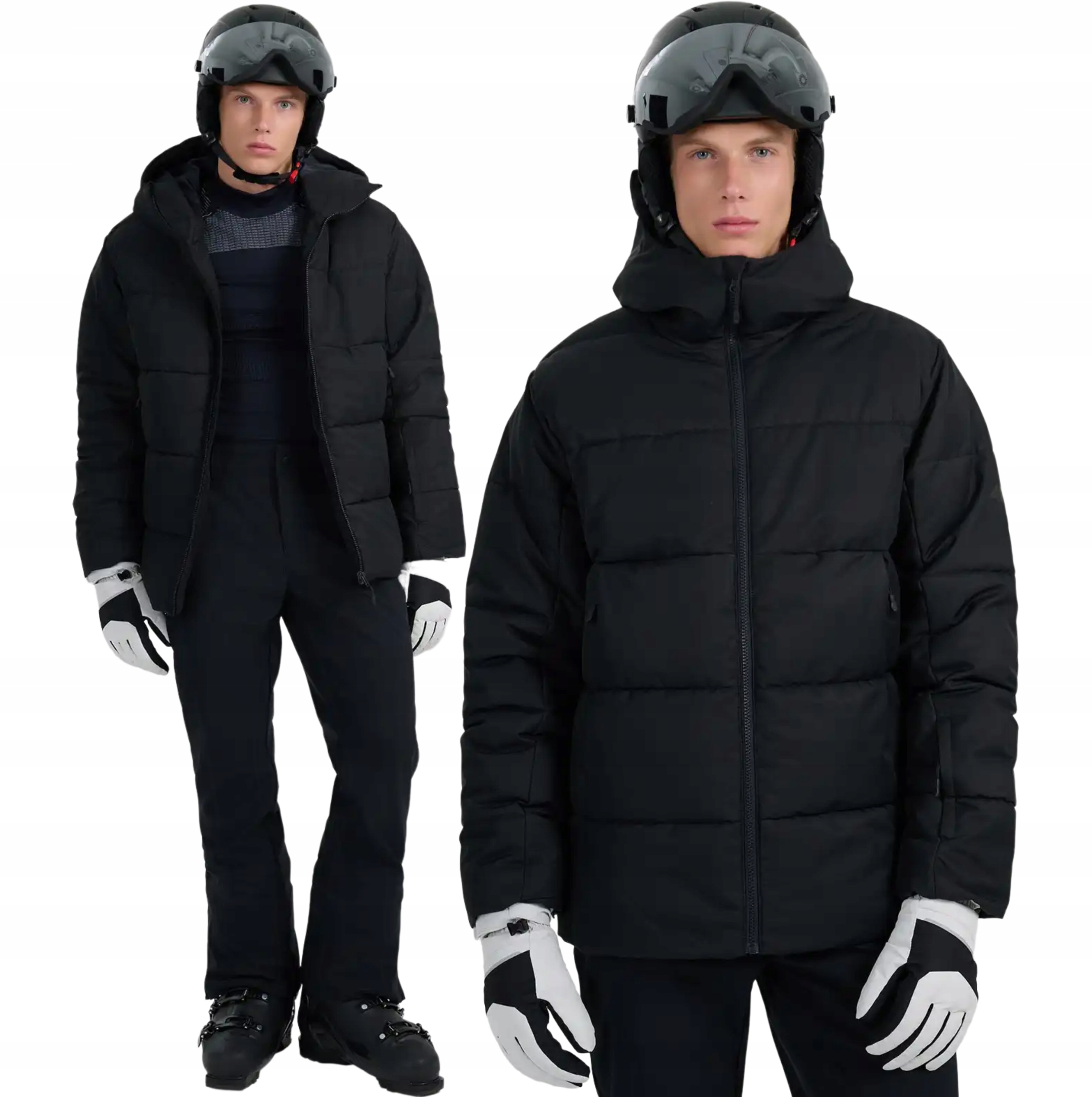 Męska Kurtka Narciarska 4F Zimowa Puchowa Membrana 5000 TTJAM0788