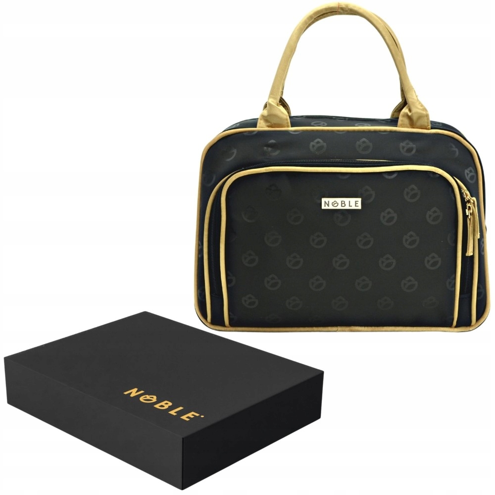 Dámská kosmetická taštička, velké cestovní kufřík na kosmetiku, dárek krabička Noble