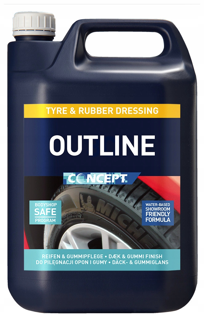 Renowacja opon dywanikow z gumy Outline CONCEPT
