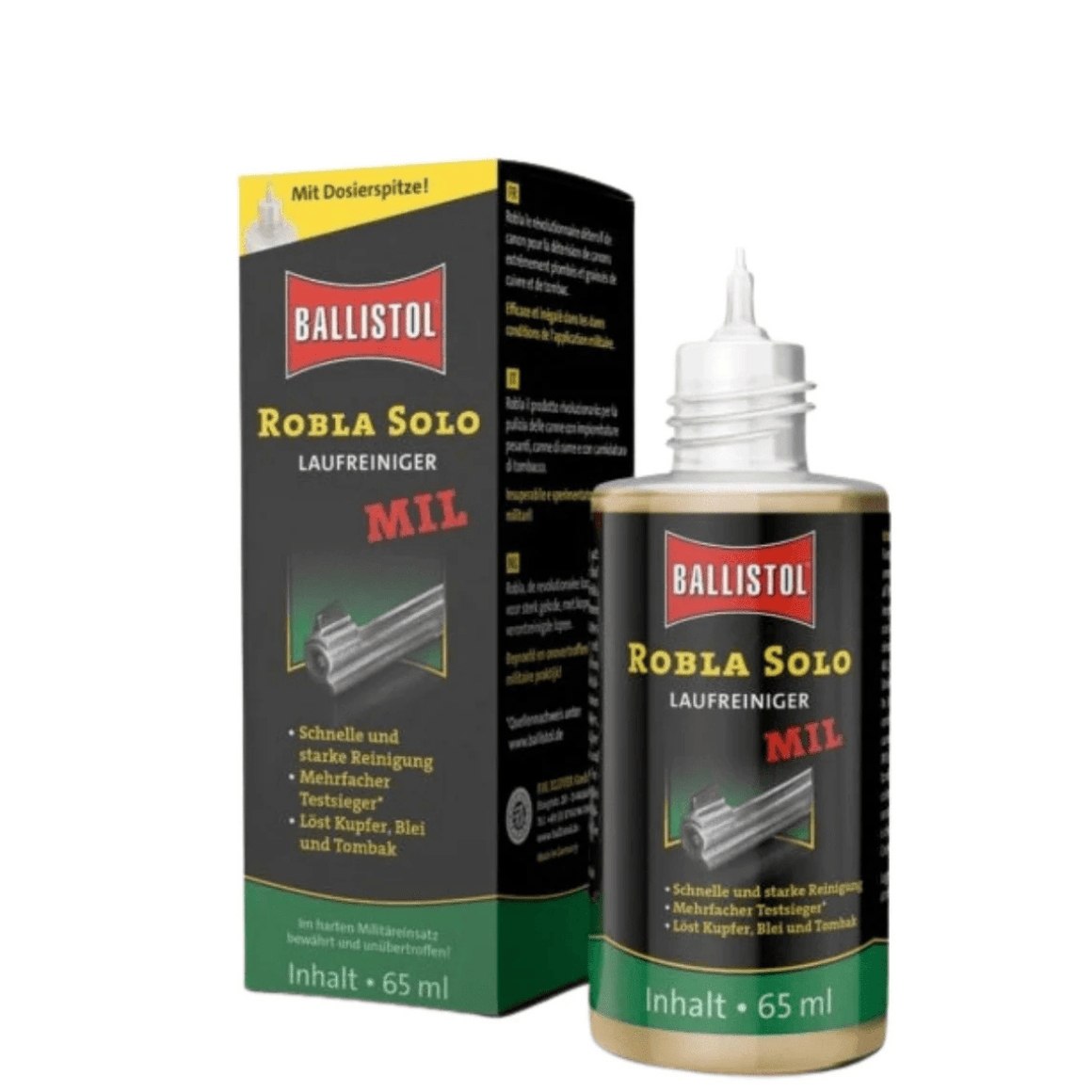 BAL-23532 Ballistol Robla Solo MIL czyścik do luf, 65 ml BAL-23532