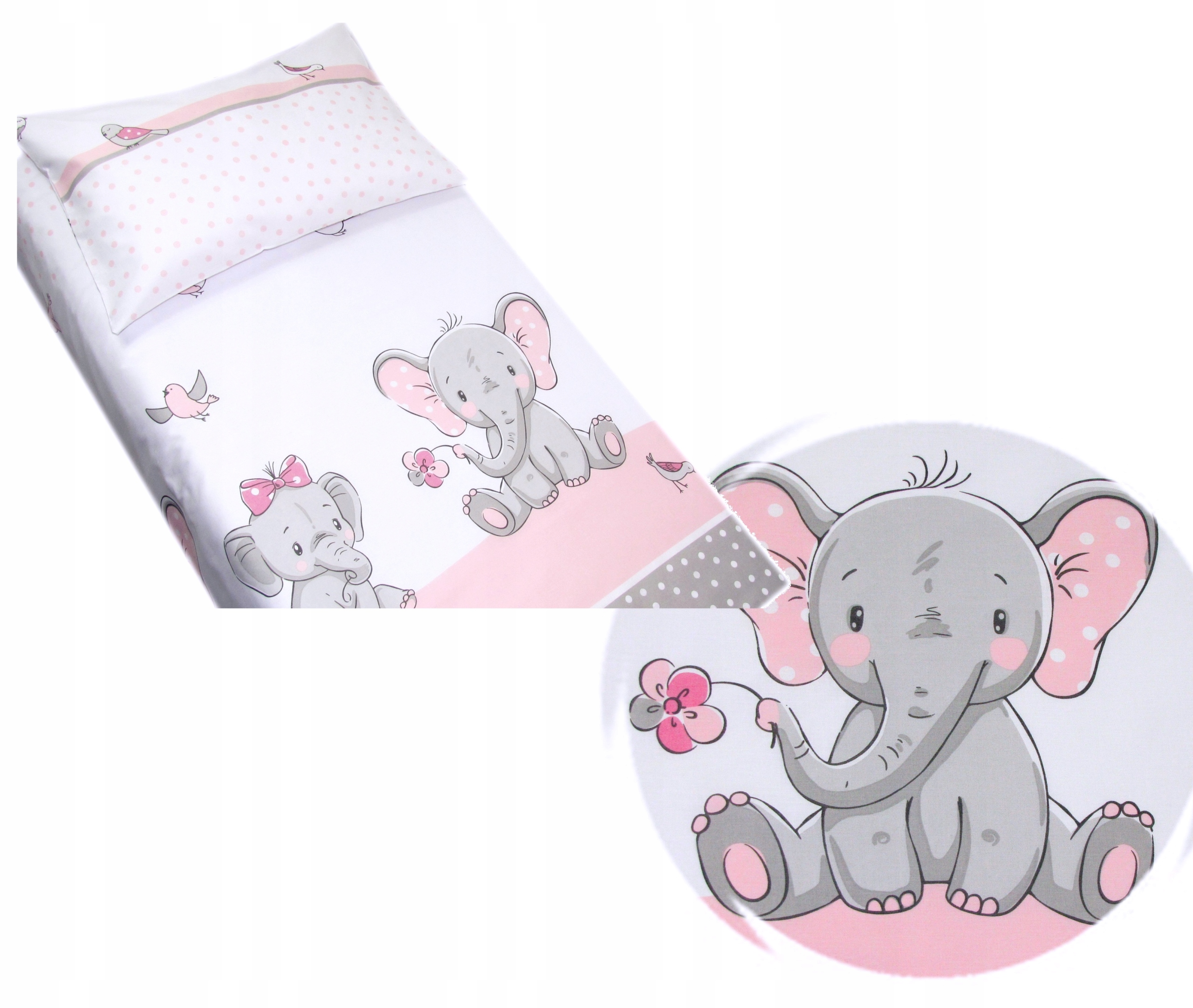 

Pościel Dziecięca Do Łóżeczka 2el. 120X90 Bawełna