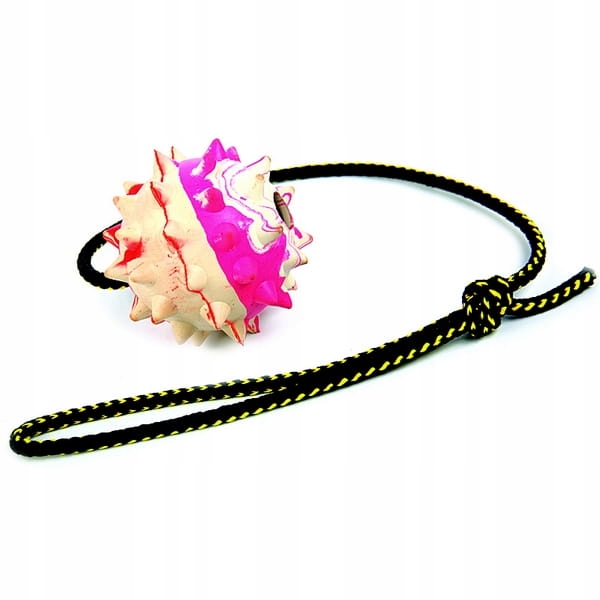 

Dingo Zabawka Piłka Gumowa z Kolcami Aportowa 60cm