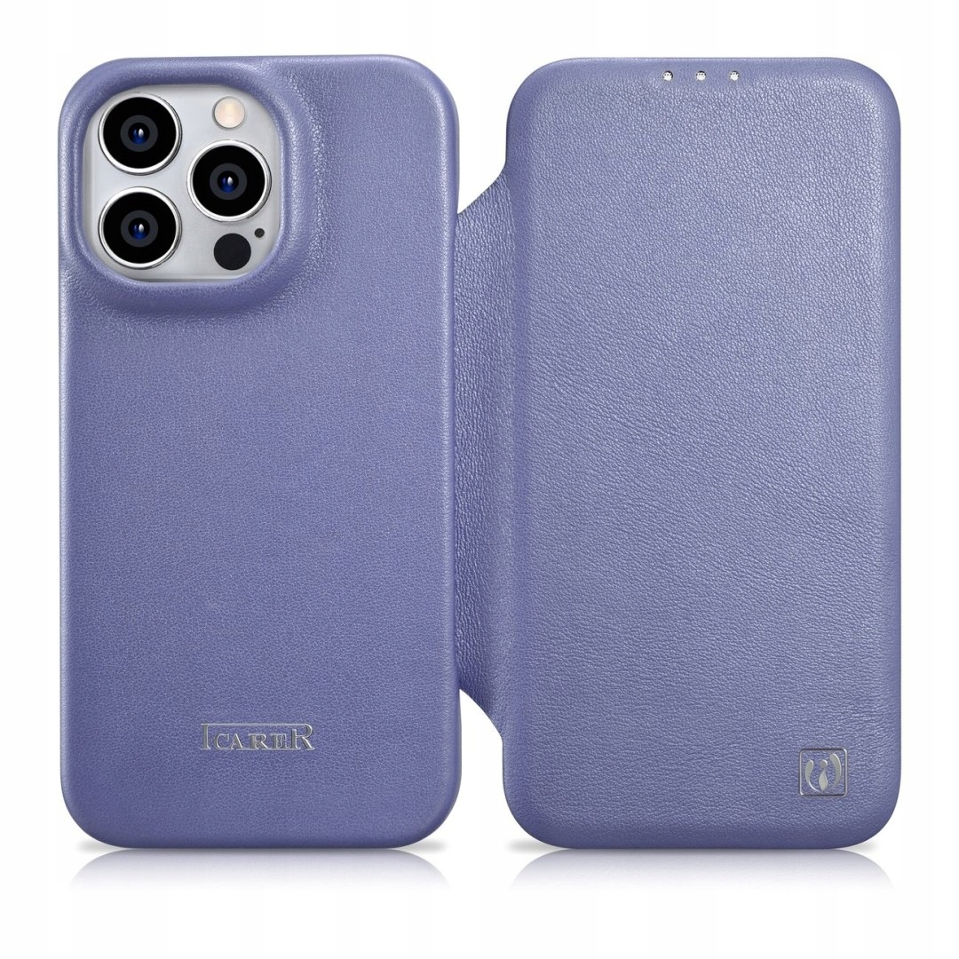 Skórzane etui iPhone 14 Pro Max z klapką magnetyczne MagSafe Ce Premium Lea