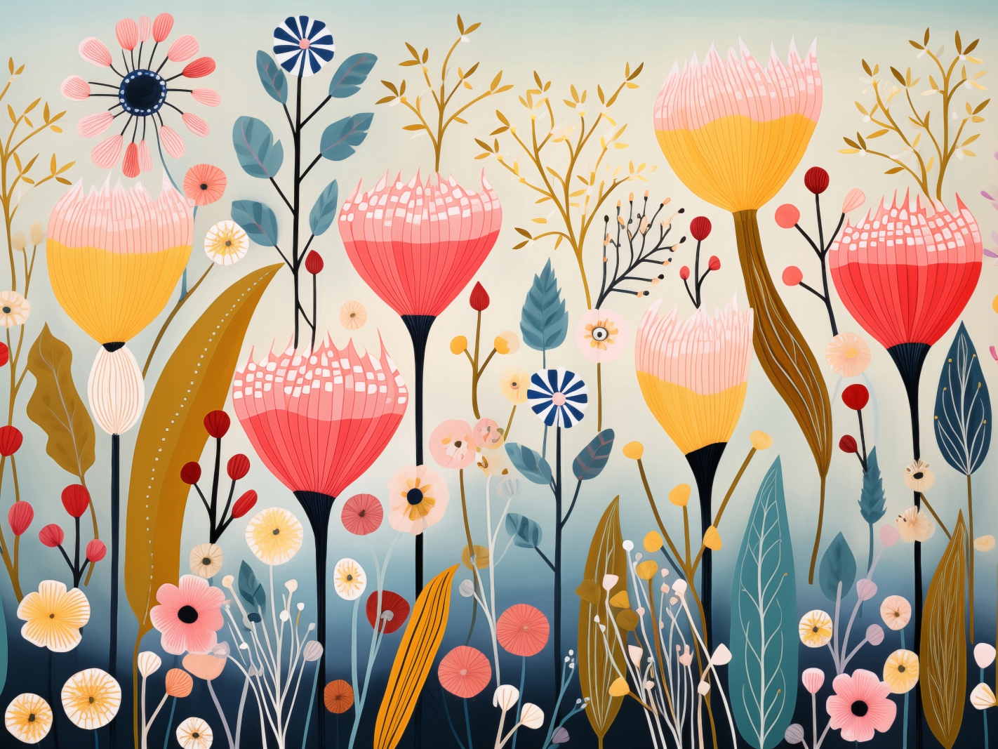 Plagát 100x75 cm Záhrada snov