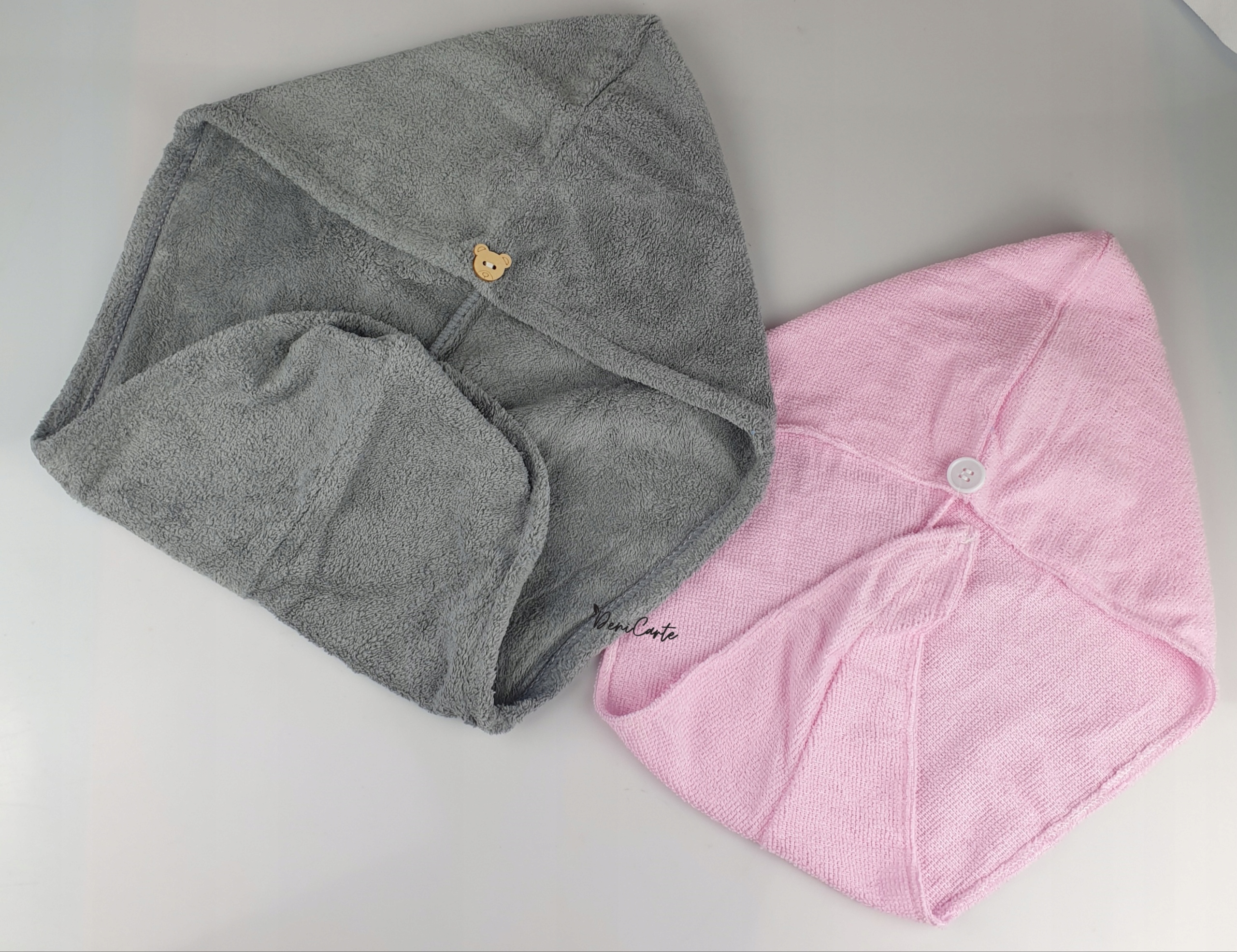 GRUBY CHŁONNY RĘCZNIK NA GŁOWĘ,TURBAN DO WŁOSÓW Z MIKROFIBRY MIŚ Materiał dominujący mikrofibra