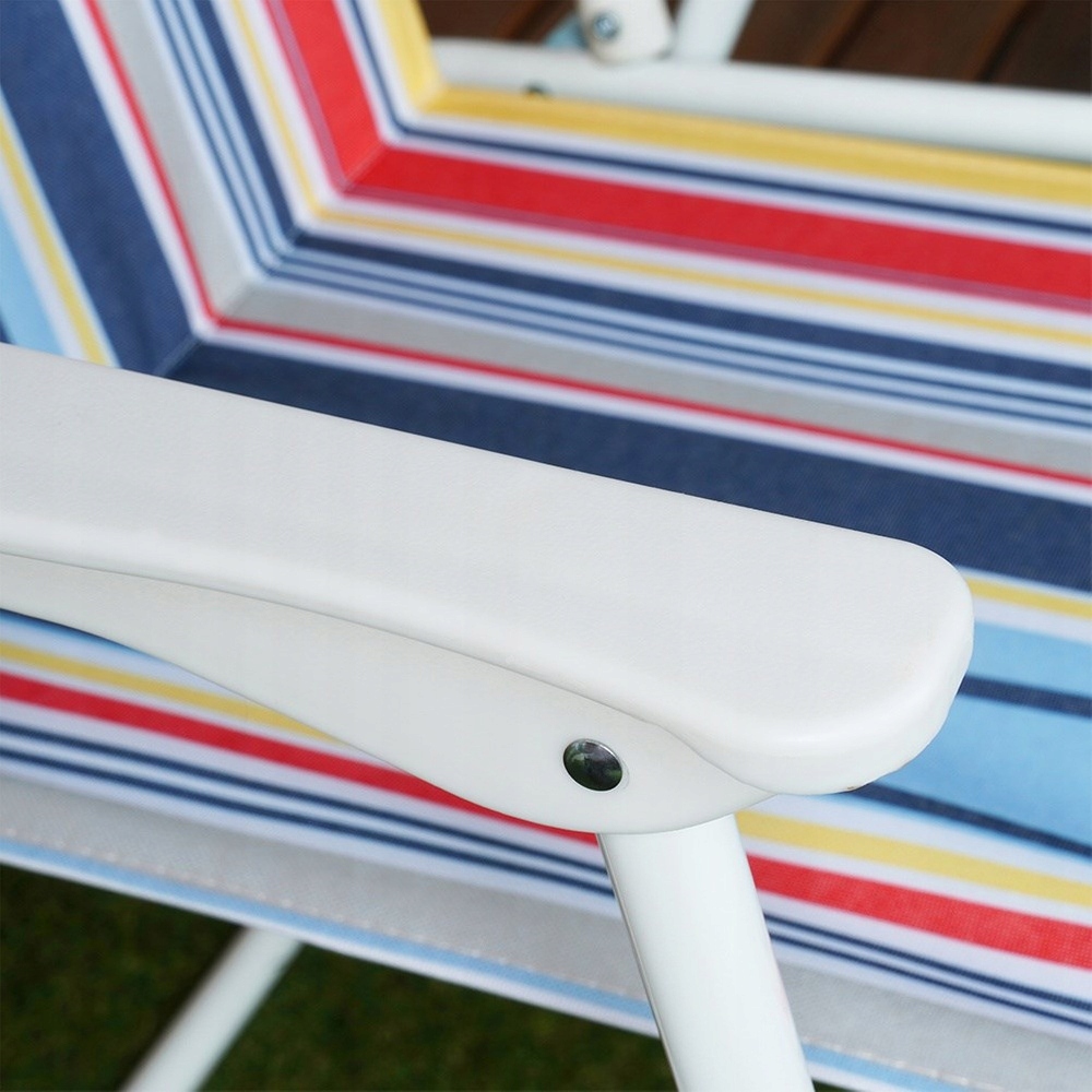 Krzesło TURYSTYCZNE składane plażowe ogrodowe balkonowe kempingowe kolorowe Marka Campela