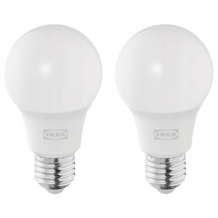 

Ikea Solhetta Żarówka Led E27 806 lumenów 2szt