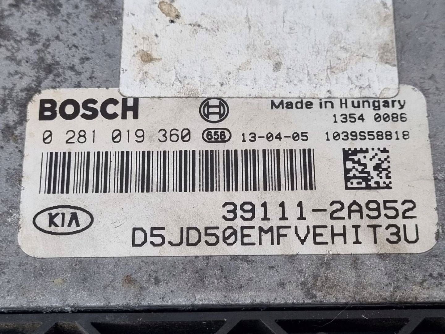 Centralina Motore Kia Ceed 2 JD 2013 39111-2A952
