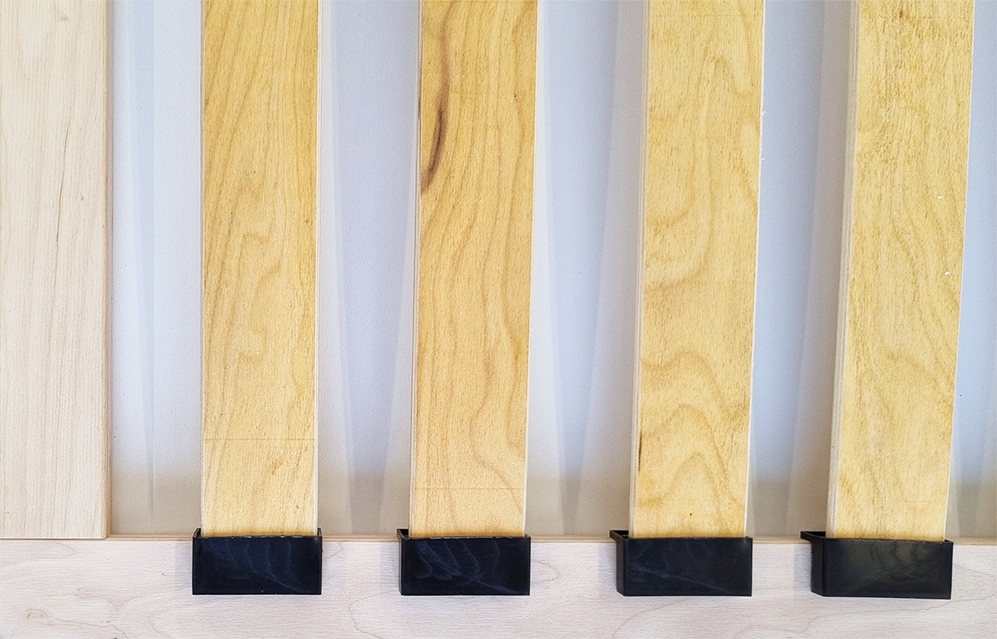 Stelaż do łóżka 100x200 premium płaski niski wkład pod materac Regulacja bez podnoszenia