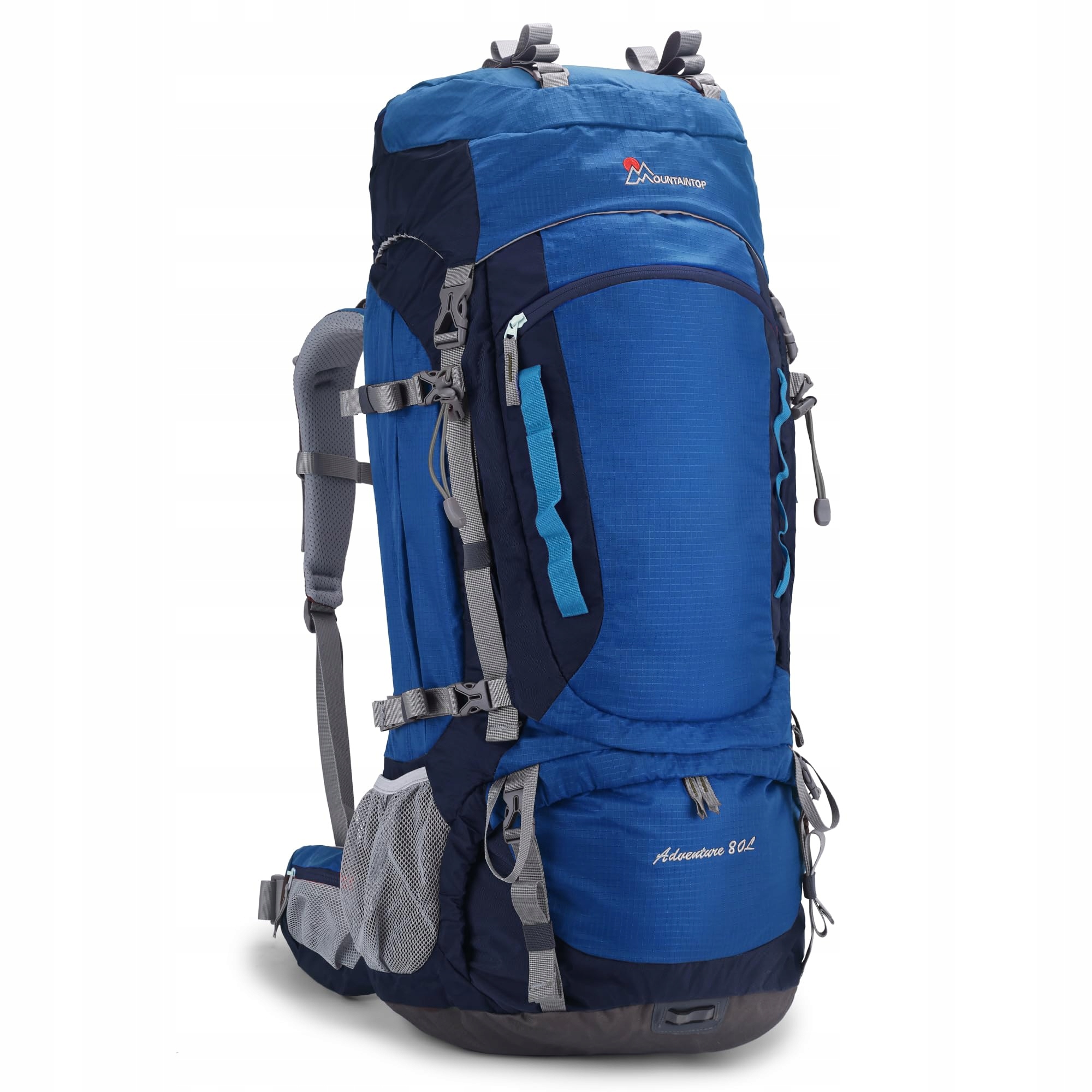 MOUNTAINTOP Plecak Trekkingowy 80L Unisex Na Podróże Camping Trekking