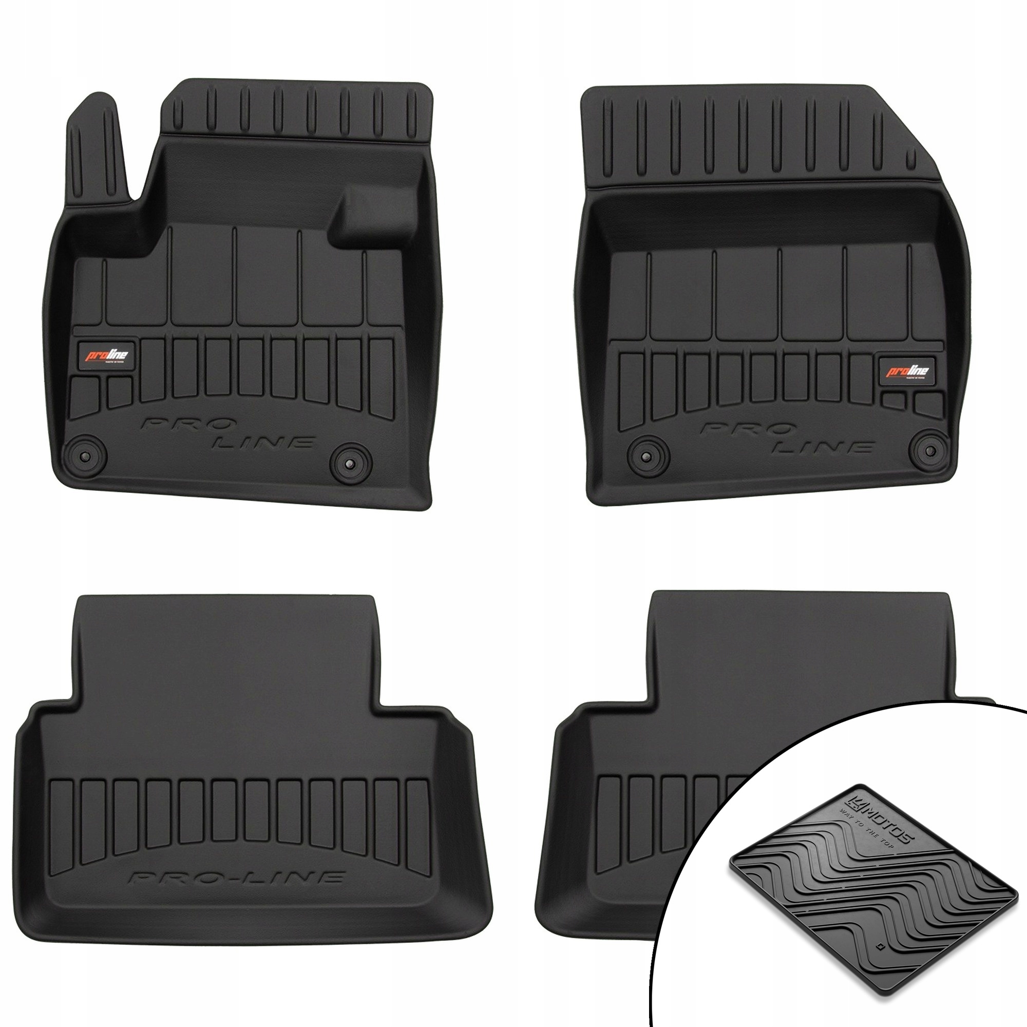 3D gumové rohože Citroen C5 II 2008-2017 rohož zdarma