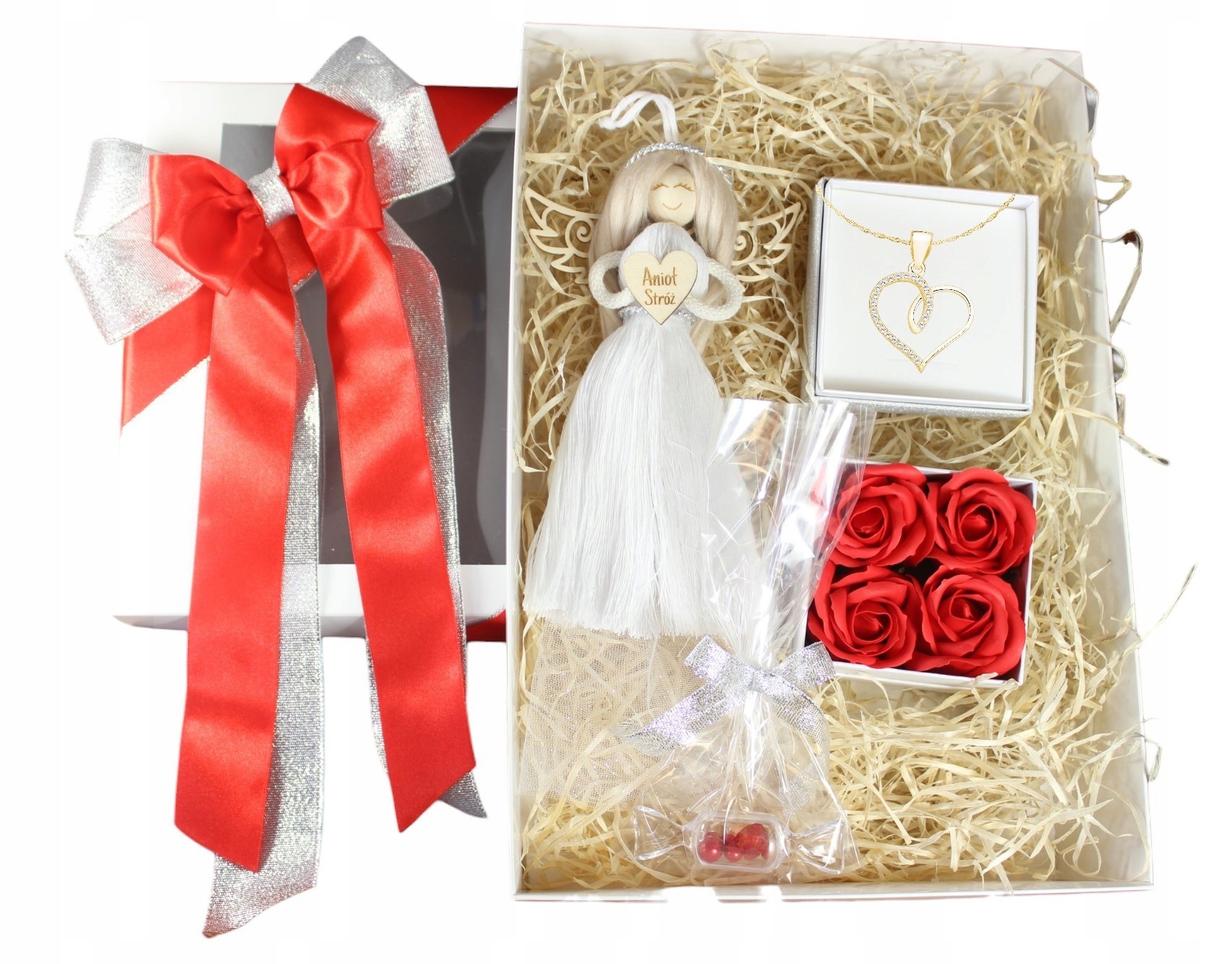 Dárková sada Svaté Přijímání Křtiny Biřmování Narozeniny Den matek Dz