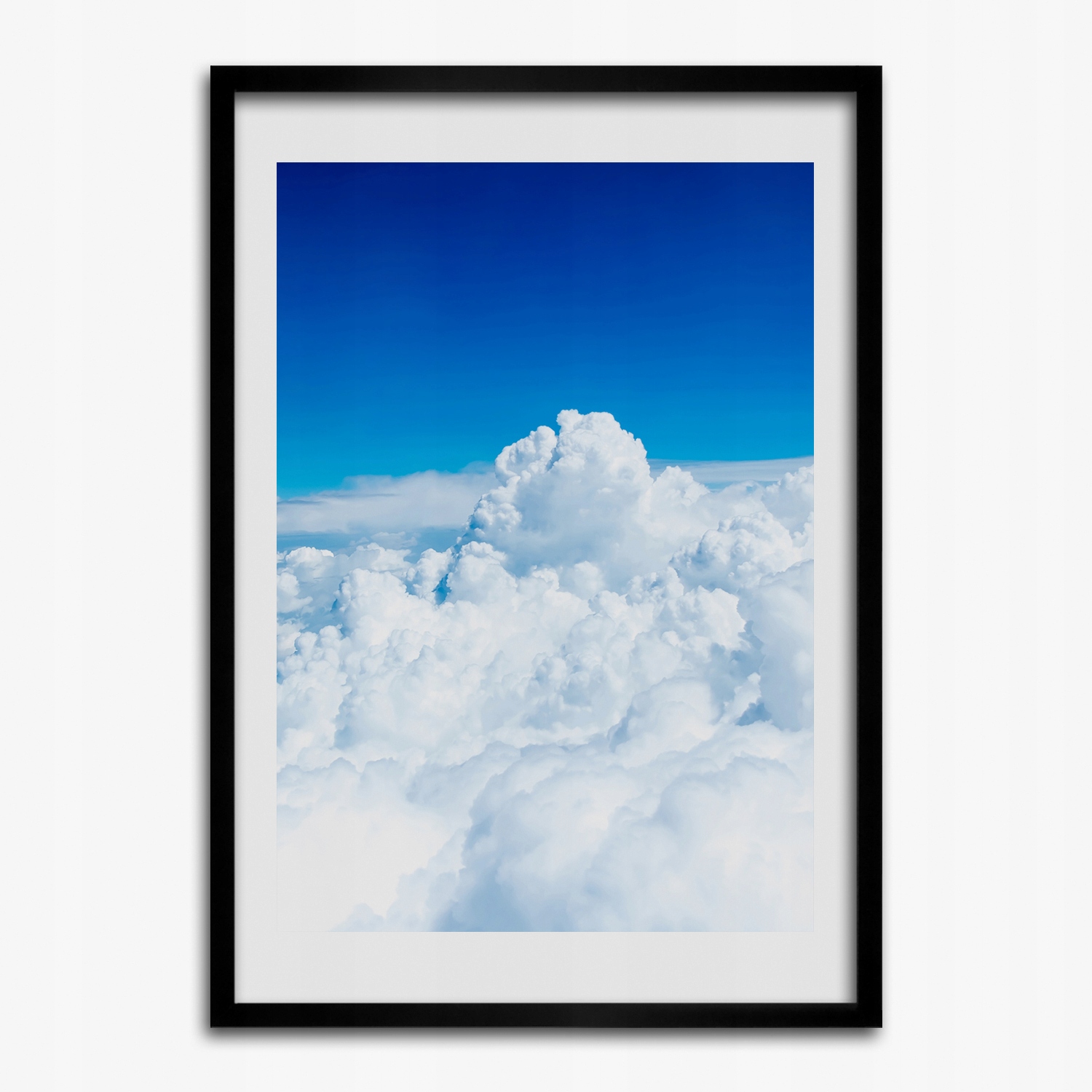 Nástěnný obraz s grafikou Let nad mraky 70x100 cm