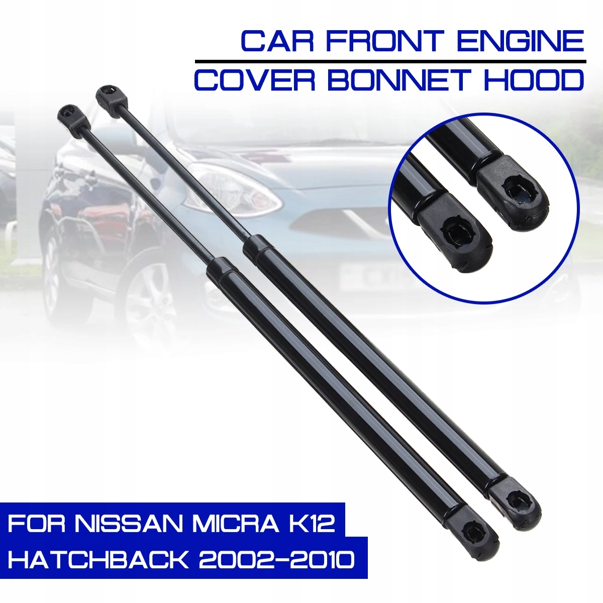 Rear Trunk Tailgate Gas Spring Shock Lift Struts For Nissan Micra K1