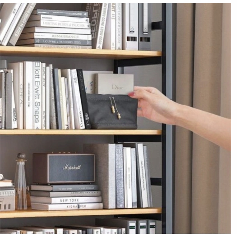 REGAŁ NA KSIĄŻKI SEGREGATORY WYSOKI SZAFKA LOFT METALOWA STYL INDUSTRIALNY Wysokość mebla 174 cm