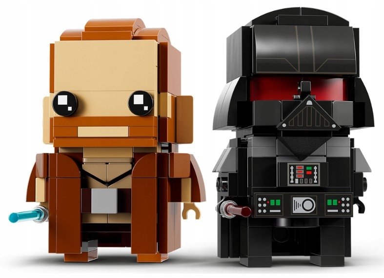 LEGO BrickHeadz 40547 Obi-Wan Kenobi i Darth Vader Marka LEGO