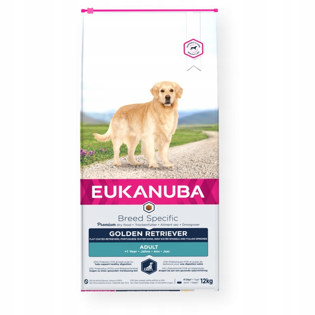 Levně Eukanuba Adult Golden Retriever – suché krmivo pro psy – 12 kg