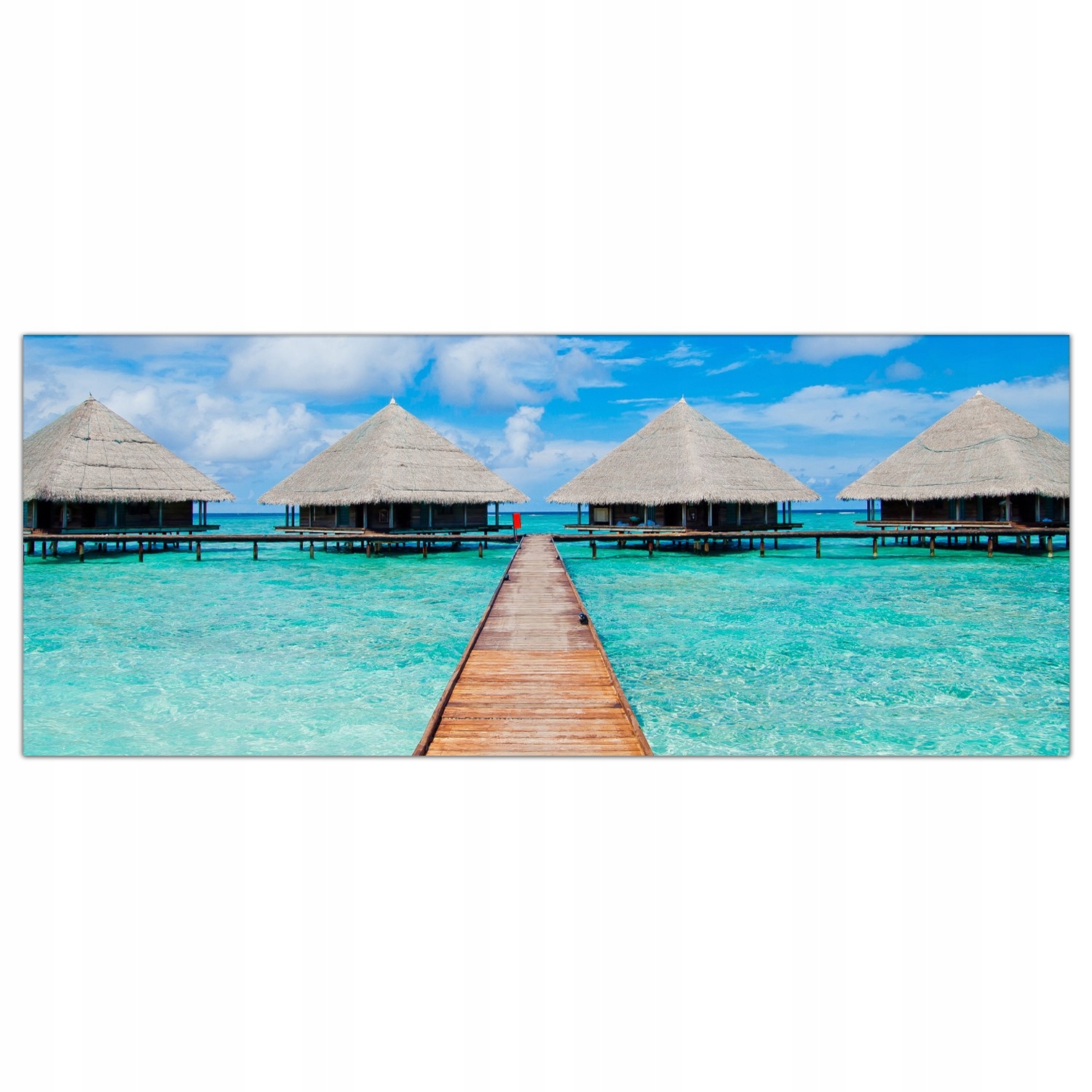 

Obraz na szkle Foto Malediwy Ocean Plaża 125x50