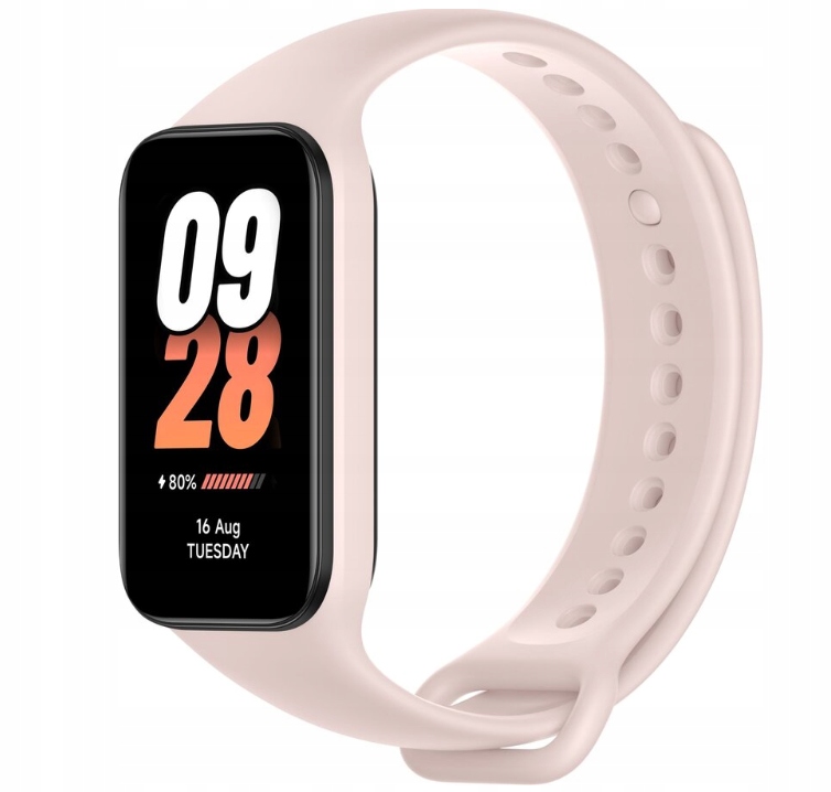 SMARTBAND XIAOMI MI BAND 8 ACTIVE RÓŻOWY SPORTOWY WODOODPORNY