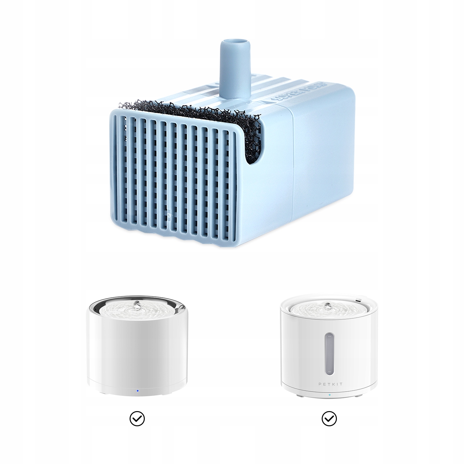 Vodní Čerpadlo Do Napáječky Pro Kočky Psa Bezdrátové Uvc Čištění Dat