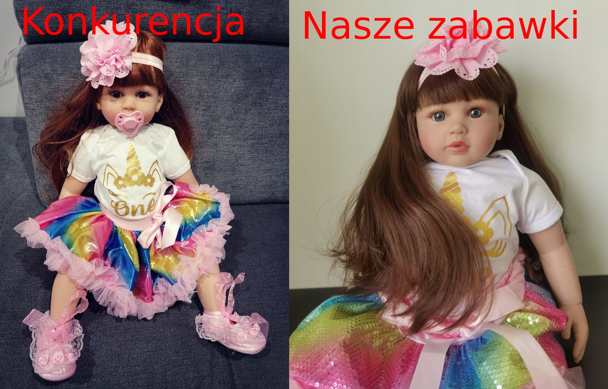 REALISTYCZNA LALKA REBORN KEIUMI 55 CM – WYSOKA JAKOŚĆ, AKCESORIA Wysokość produktu 55 cm