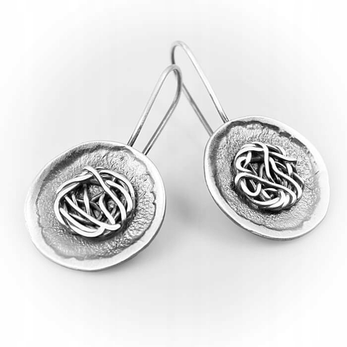 Dámské Náušnice Harf stříbro 925