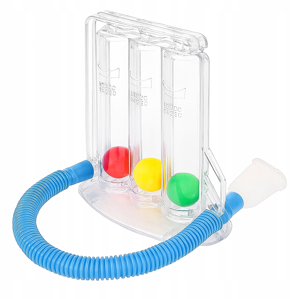 Přístroj Pro Cvičení Plic, Dýchací Výkon, Tříkomorový Systém