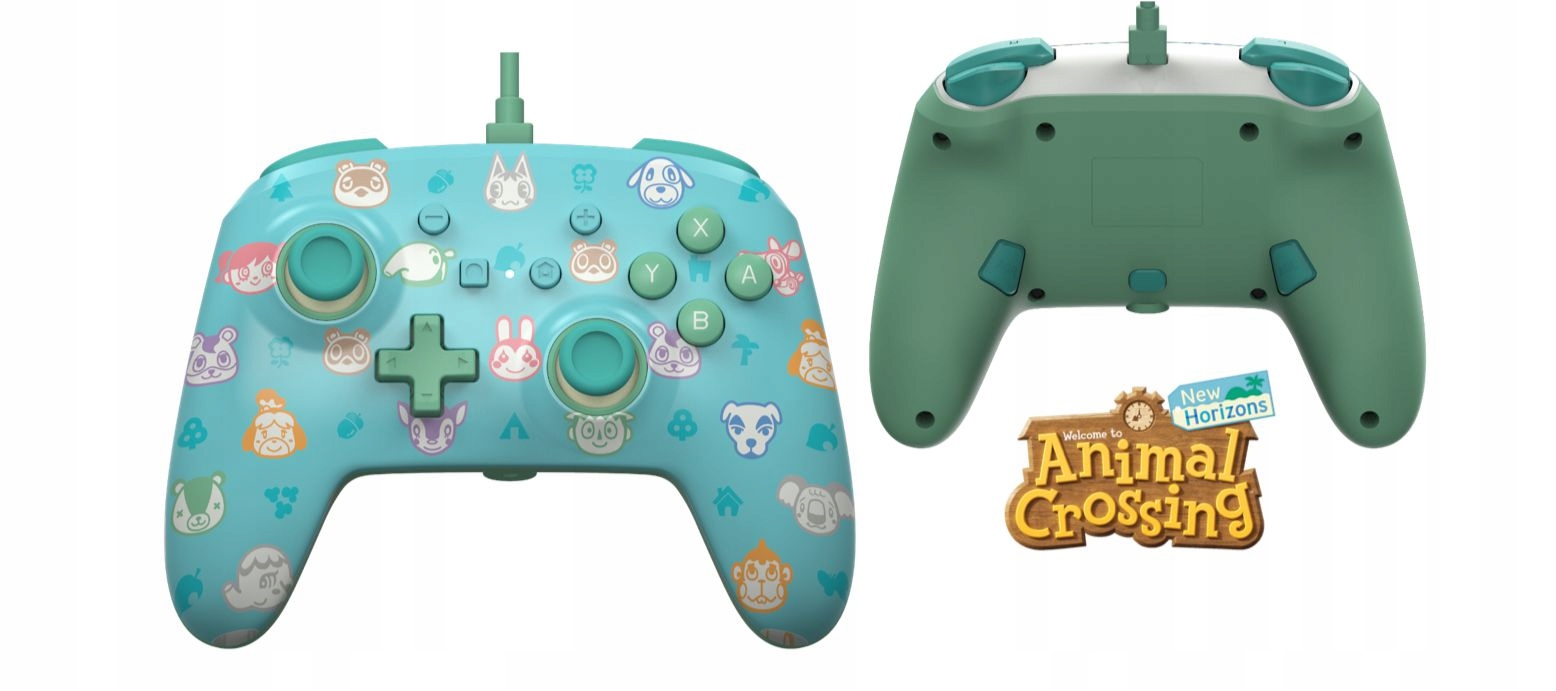 POWERA NINTENDO SWITCH WIRED CONTROLLER - ANIMAL CROSSING - Sklep ...