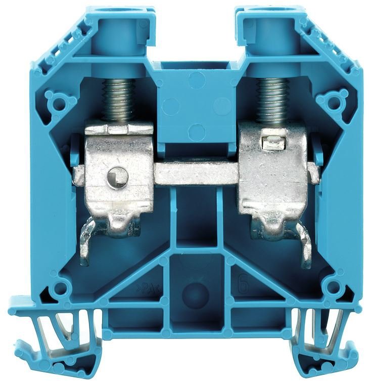 Złączka szynowa przelotowa WDU 35 BL