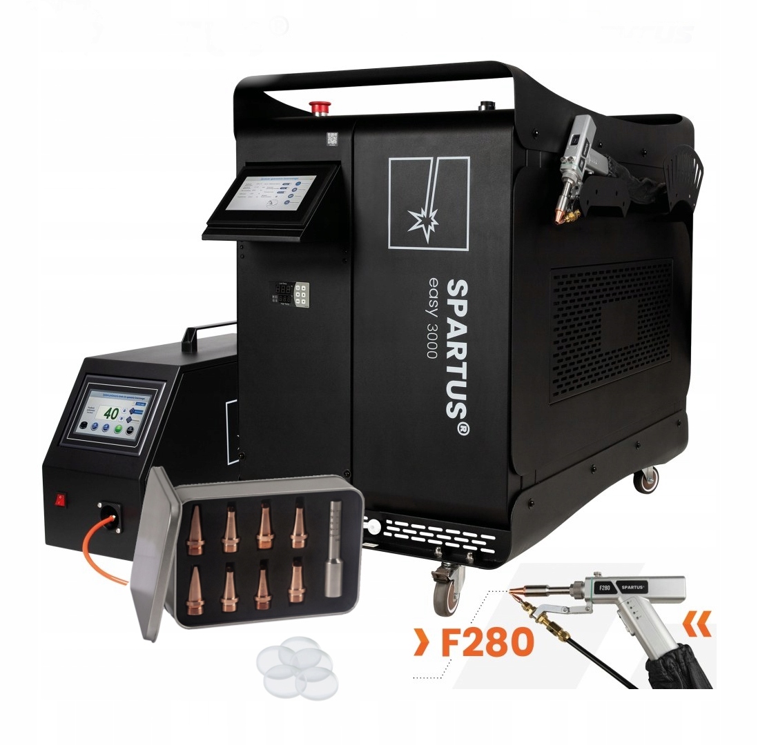 Spawarka Laserowa Spartus Easy 3000 Z Podajnikiem Drutu Laser 400V 3000W