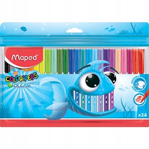 

Flamastry ColorPeps ocean 24 szt zip etui