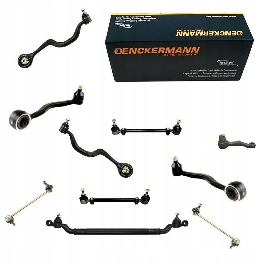 Ramena Držák Tyče Spojky Bmw 5 E34 Přední Sada 10 Ks