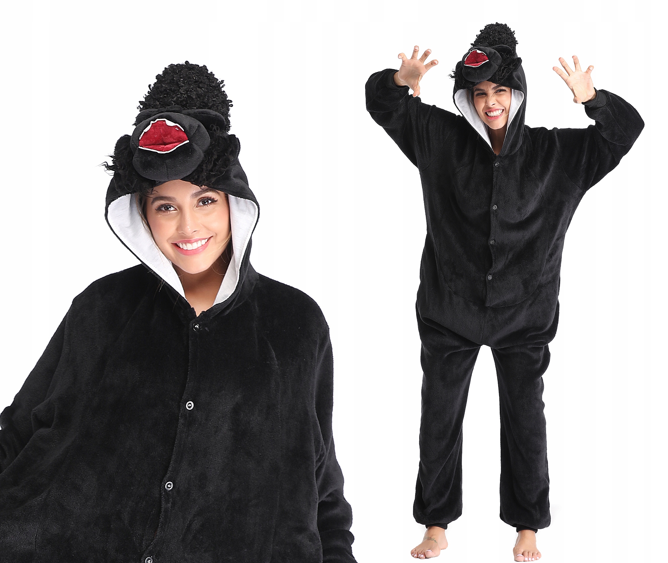 

Kigurumi Piżama Małpa Małpka King Kong 146 152