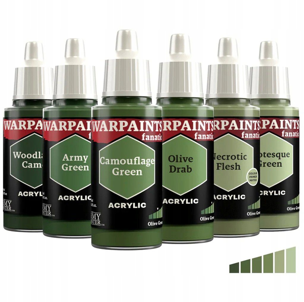 The Army Painter: Flexible Triad Plus+ Olivově Zelené