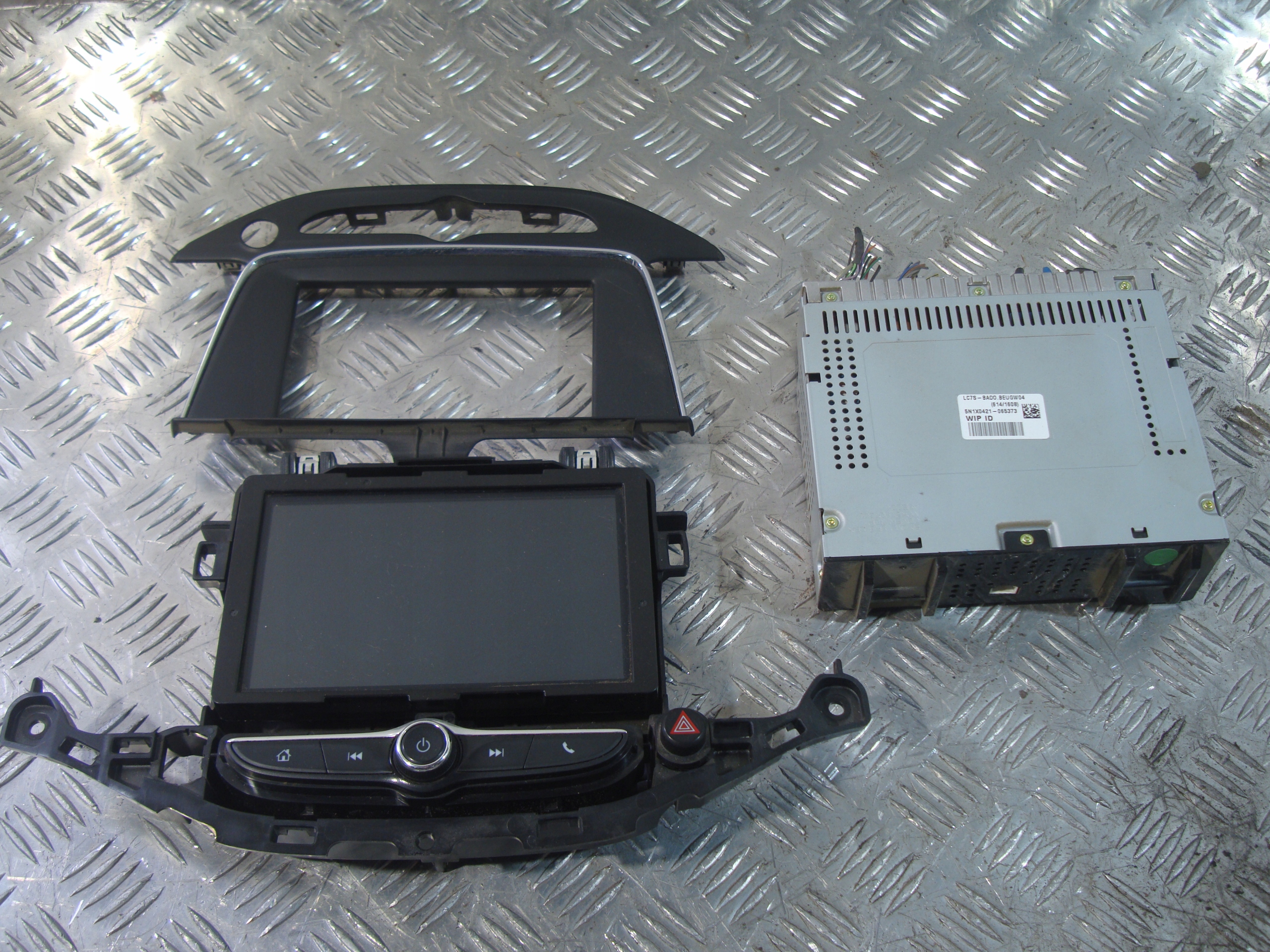 RADIO MONITOR NAWIGACJA ASTRA V K 15-22 DEMONTAŻ