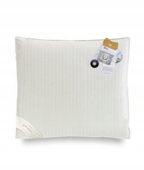 Polštář péřový 90% 50x60 Silver tříkomorový 500 g 80 g stříbrný