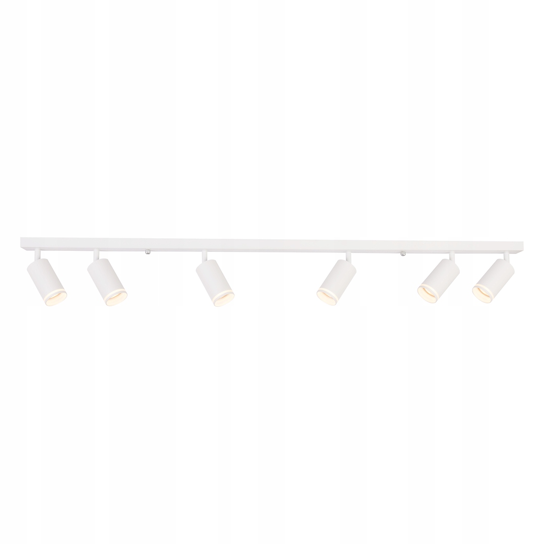 Svítidlo Pipe Ring Spot Bílé 6xGU10
