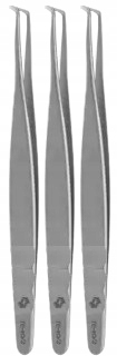 3 x Staleks Profesionální pinzeta na řasy Expert 40 Type 2 Ergonomická