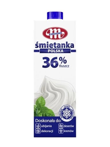 2x Mlekovita Smetana Uht 36% 1L