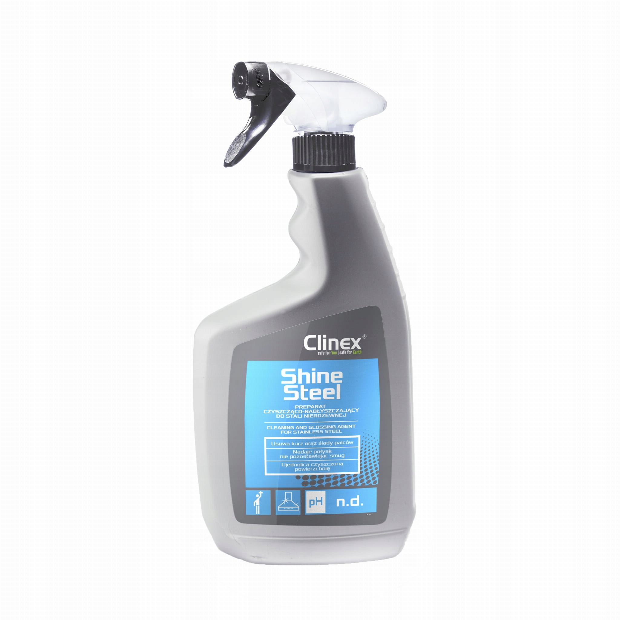 

Clinex Shine Steel 650ml mycie nabłyszczanie stali