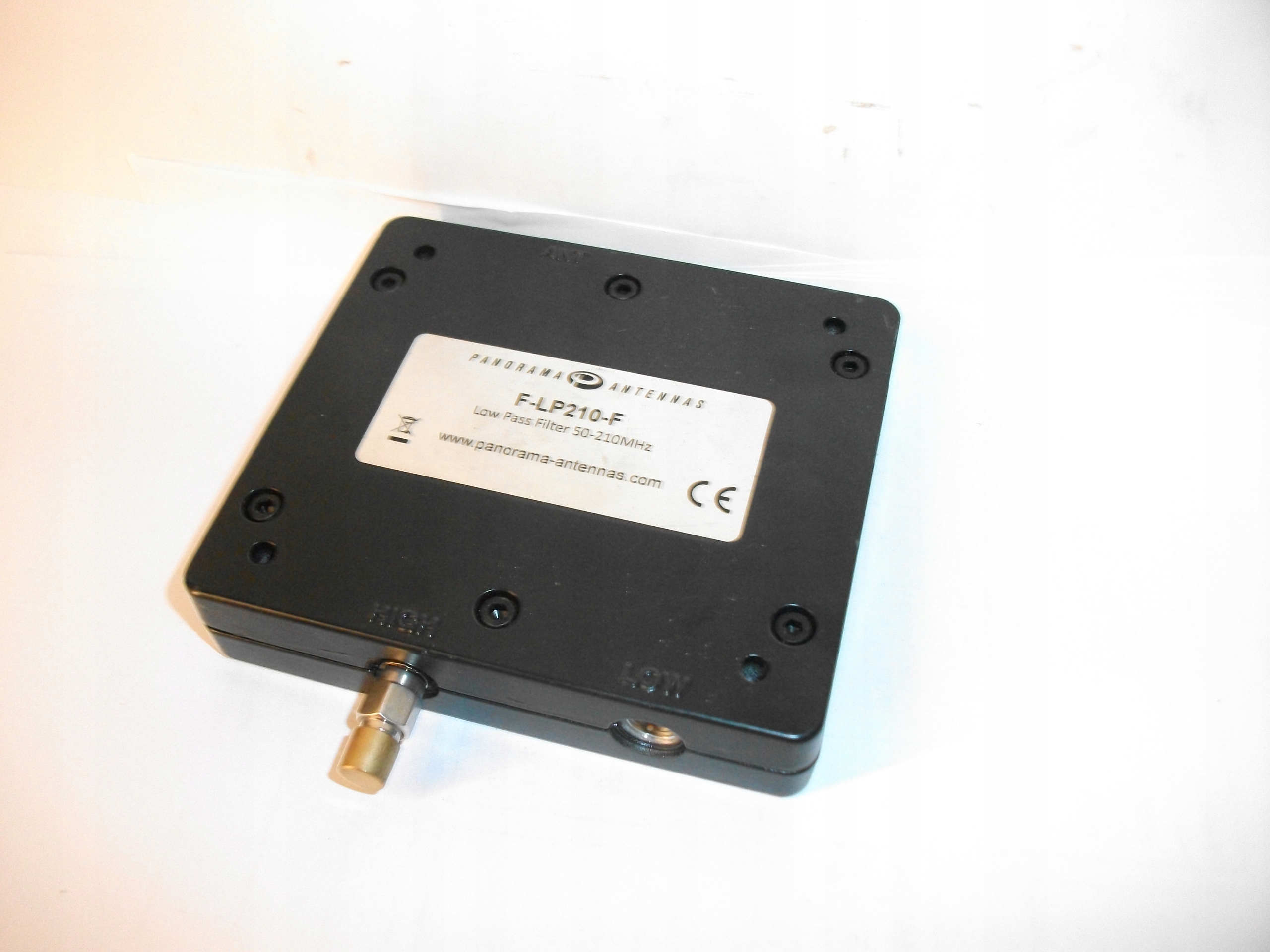 Filtr dolnoprzepustowy 50-210MHz Vhf Panorama Antennas F-LP210-F