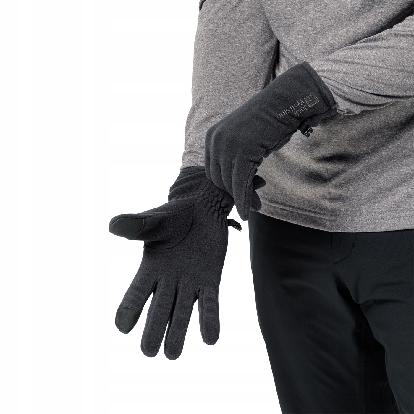 RĘKAWICE POLAROWE JACK WOLFSKIN REAL STUFF GLOVE 1 Rozmiar M