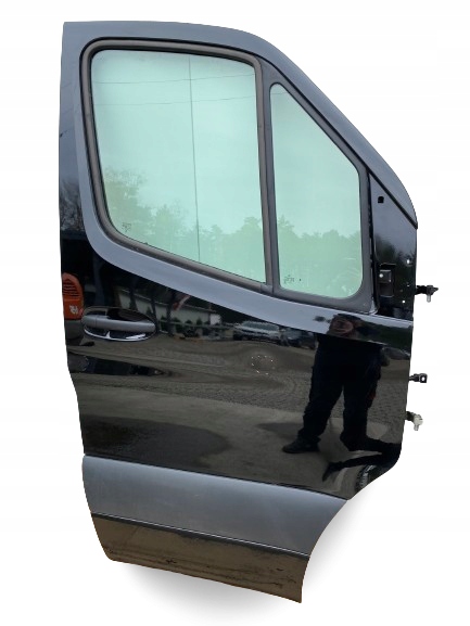 MERCEDES SPRINTER W907 door right front black, EUROPA