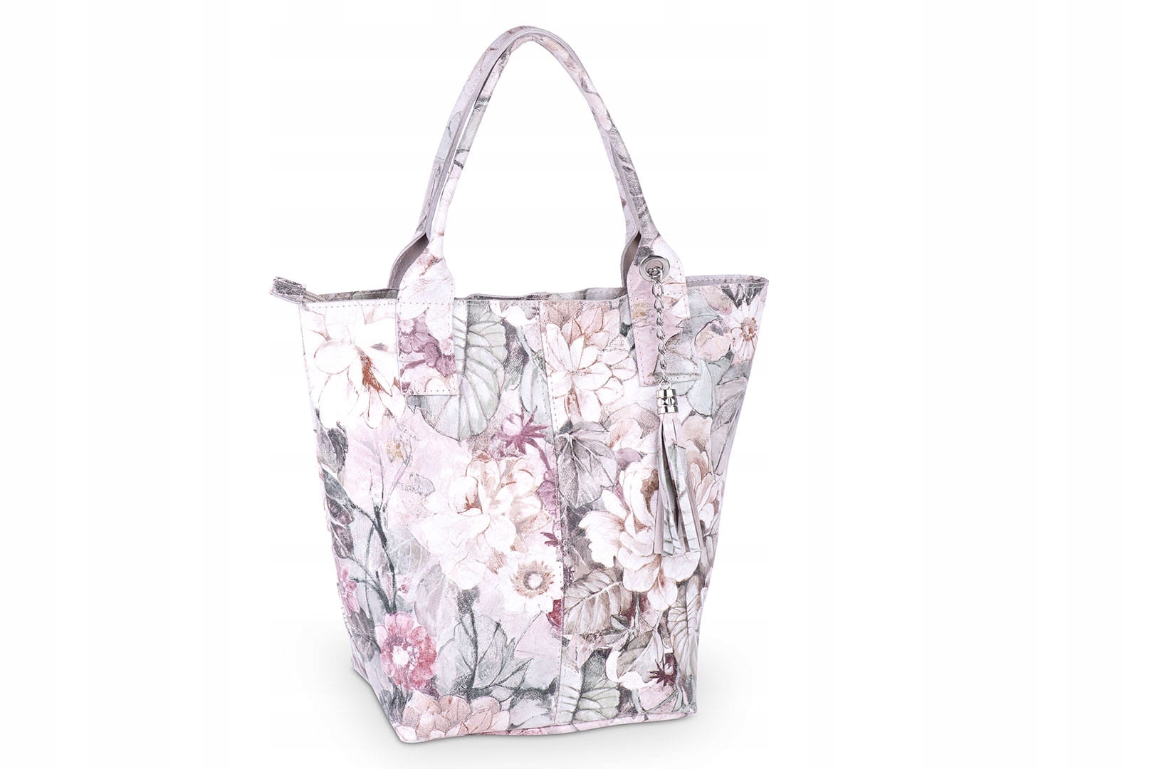 Kožená taška Vera Pelle Olivia Květiny